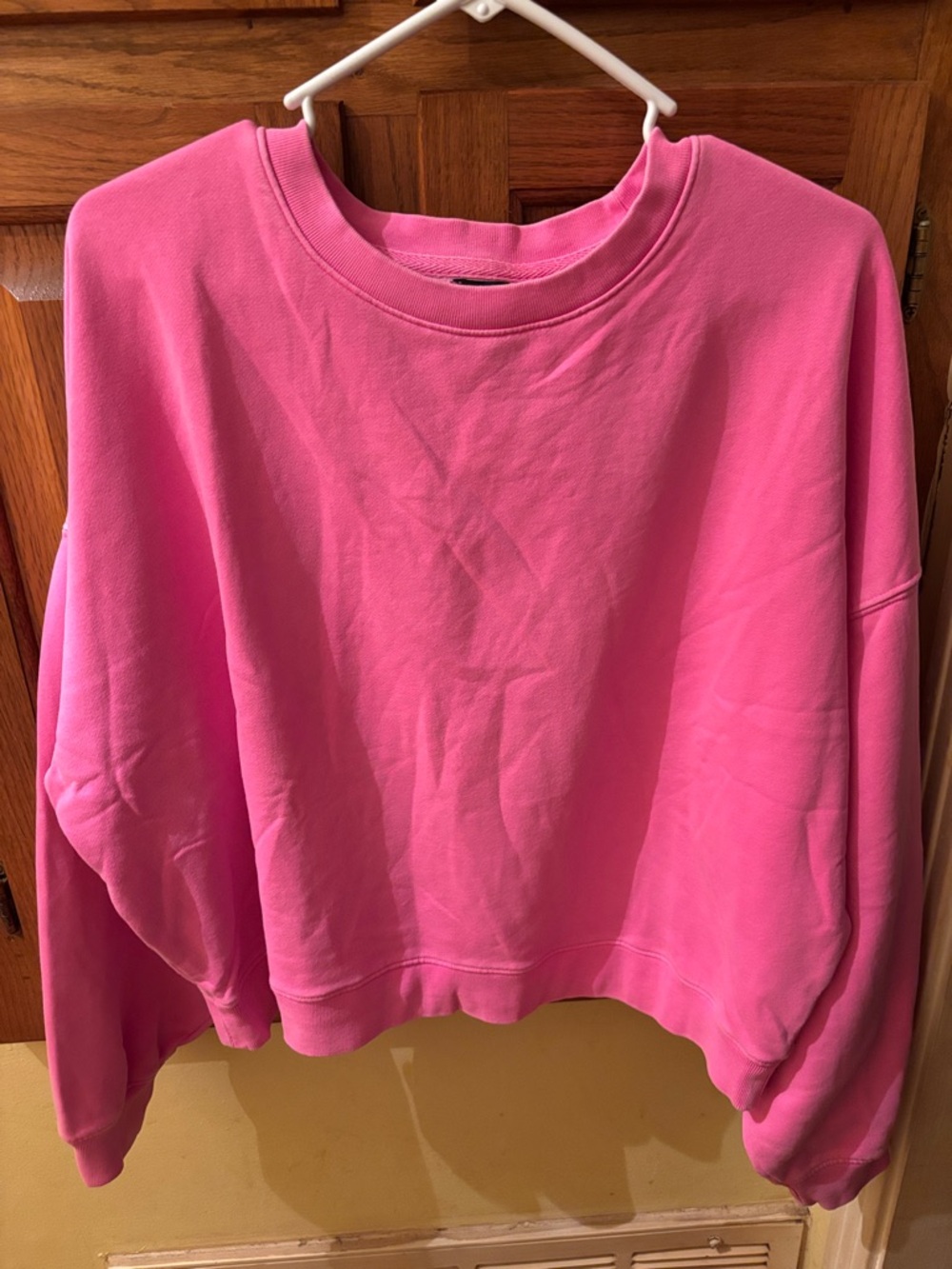 GAP Hot Pink Crewneck Sweatshirt